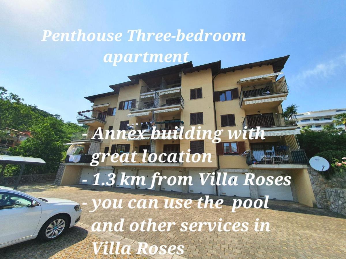Villa Roses Apartments & Wellness Ičići Стая снимка
